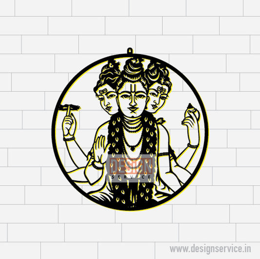 Laser Cutting Design Dattatreya Swamy (Dattaguru)
