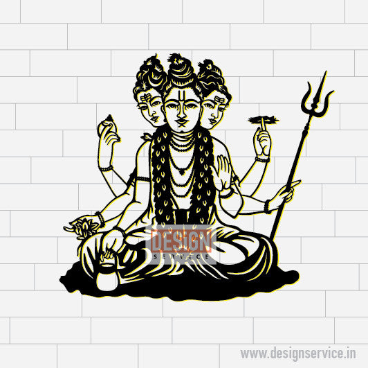 Laser Cutting Design Dattatreya Swamy (Dattaguru)