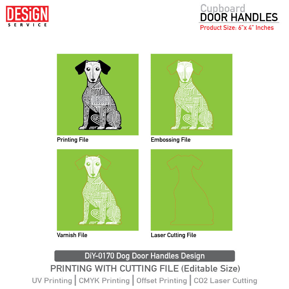 Dog Door Handles Design DiY Art