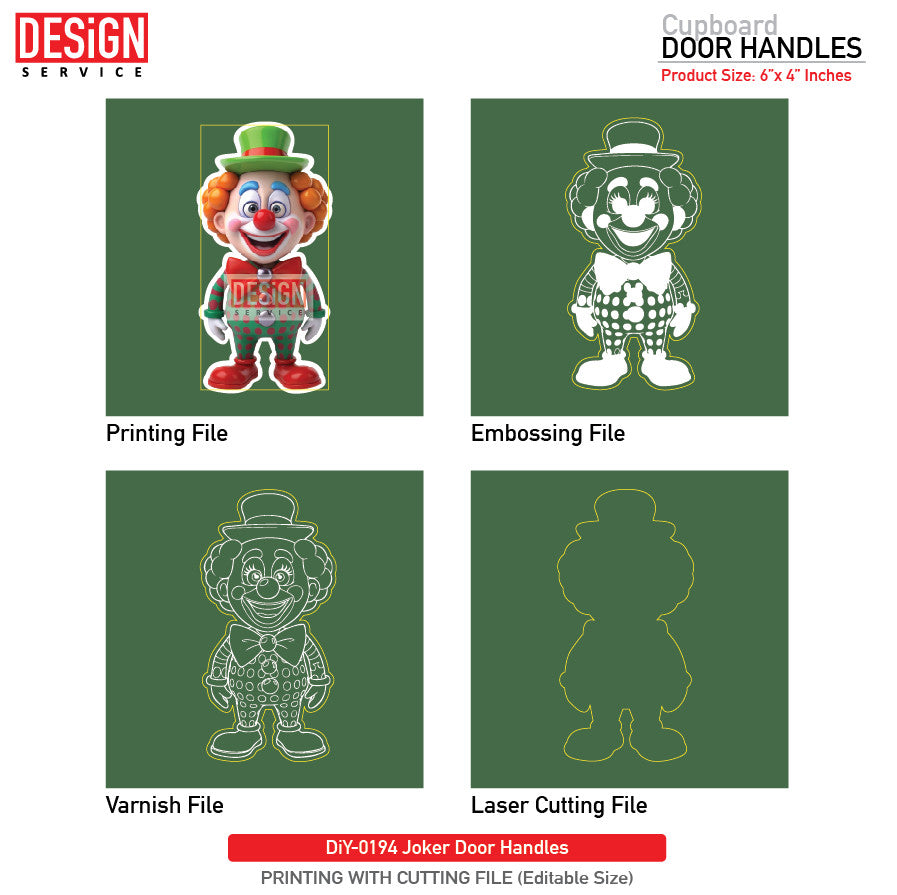 DiY Art Joker Door Handles