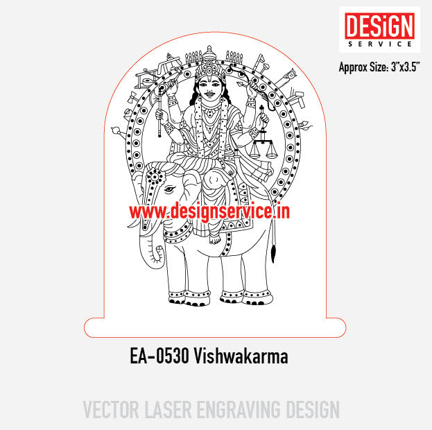 Engraving Design Vishwakarma