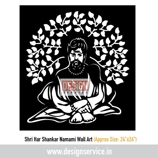 Shri Har Shankar Namami CO2 Laser Cutting Design