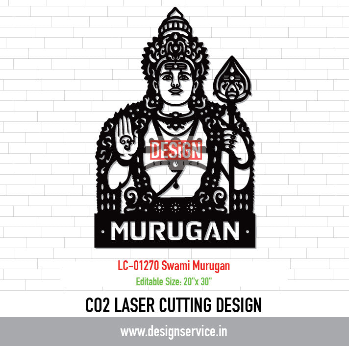 Laser Cutting Design Swami Murugan