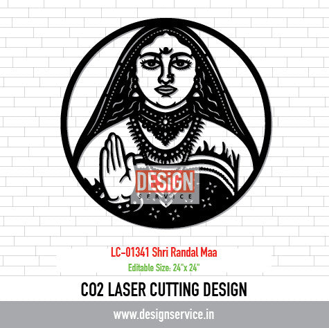 Laser Cutting Design Shri Randal Maa
