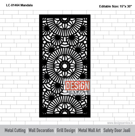 Laser Cutting Design Mandala