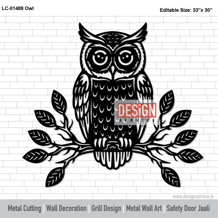 Owl Laser Cutting Design