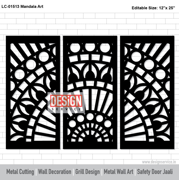 Mandala Art Laser Cutting Design