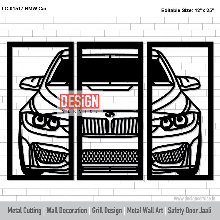 BMW Car Laser Cutting Design