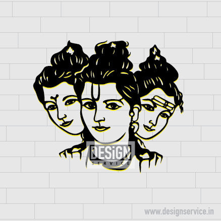 Dattatreya (Dattaguru) Laser Cutting Design