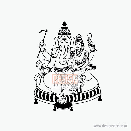 Shri Ganesh Engraving Design