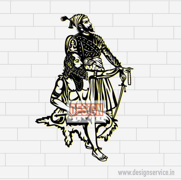 Chatrapati Shivaji Maharaj Laser Cutting Design