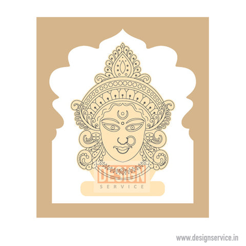 Pre-Marked Design Maa Durga