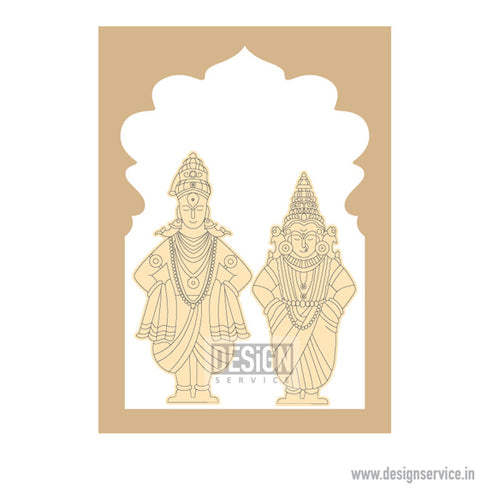 Vitthal Rukmini Pre-Marked Design – Design Service