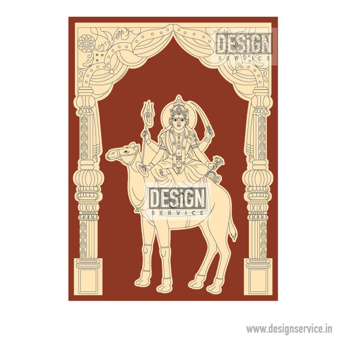 Dashama (Mataji) Pre-Marked Design