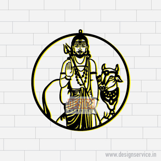 Laser Cutting Design Shri Navnath Maharaj