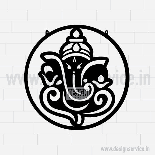 Laser Cutting Design Shri Ganesh