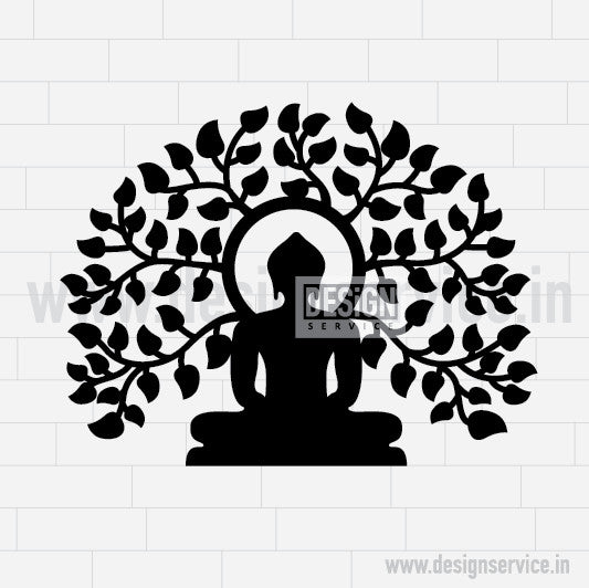 Laser Cutting Design Jainism Lord Mahavir