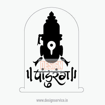 Engraving Design Krishna Avatar Vitthal rakhumai (Pandurang)