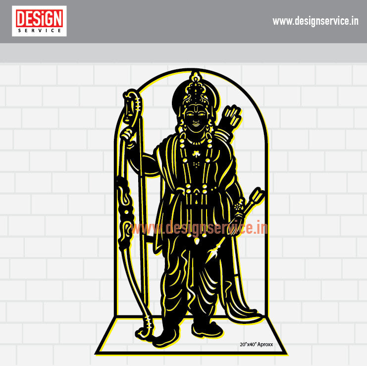 Laser Cutting Design Jay Shri Ram