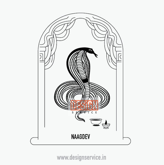 Engraving Design Shri Gogaji Maharaj (Naagdev)