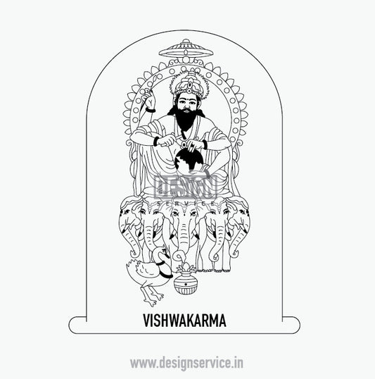 Engraving Design Vishwakarma