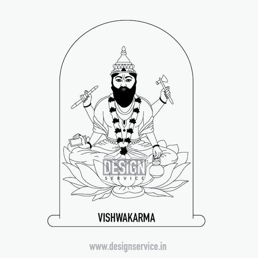 Engraving Design Vishwakarma