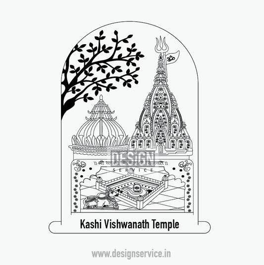 Engraving Design Kashi Vishwanath Temple