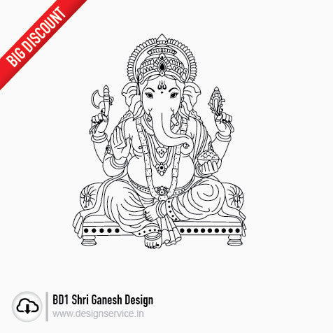 Big Discount Shri Ganesh Design