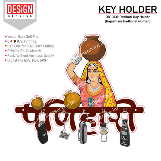 DiY Art Panihari Key Holder