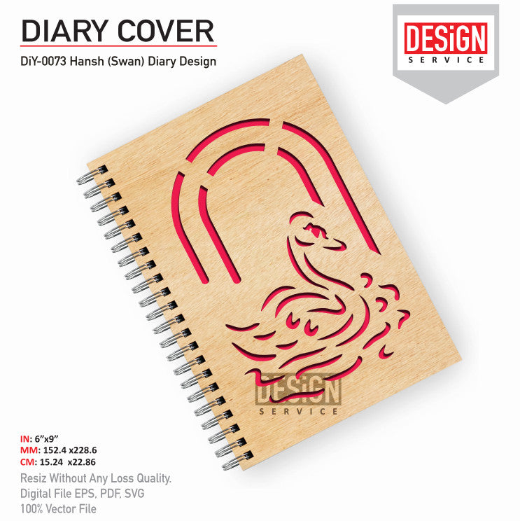 DiY Art Hansh (Swan) Diary Design