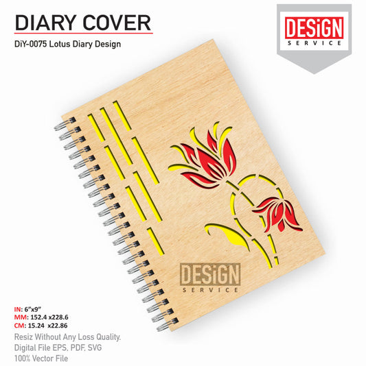 DiY Art Lotus Diary Design