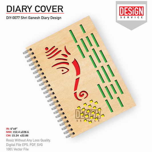 DiY Art Shri Ganesh Diary Design