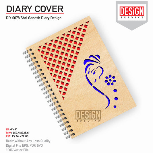 DiY Art Shri Ganesh Diary Design