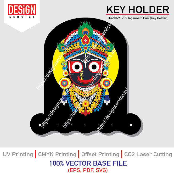 DiY Art Shri Jagannath Puri (Key Holder)