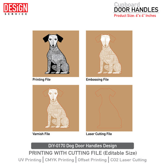 Dog Door Handles Design DiY Art