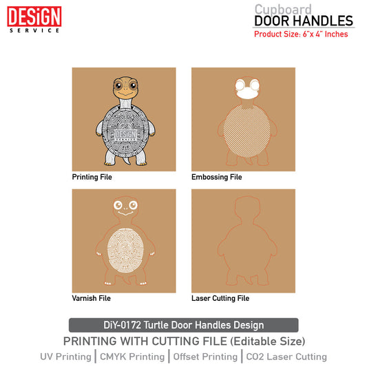DiY Art Turtle Door Handles Design