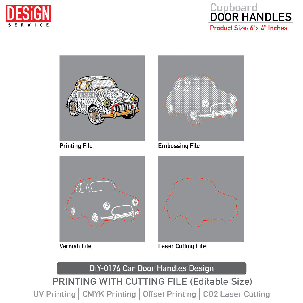 DiY Art Car Door Handles Design