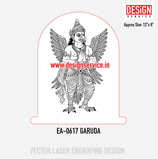 Engraving Designh GARUDA