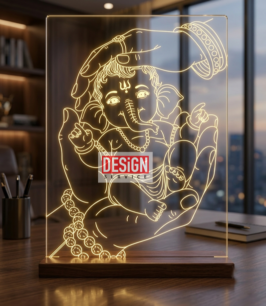 Engraving Design Shri Ganesha