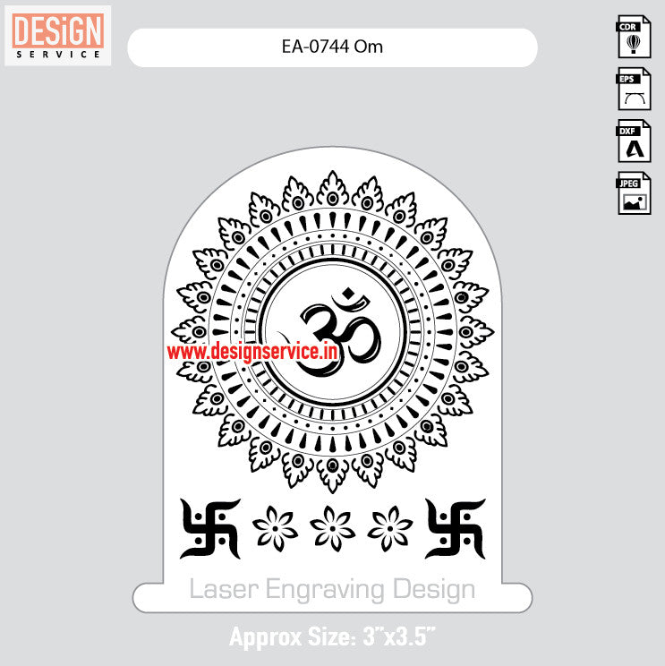 Engraving Design Om