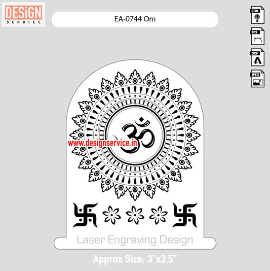 Engraving Design Om