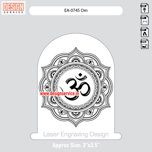 Engraving Design Om