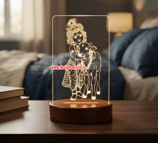 Engraving Design Bal Gopal (Shri krishna)