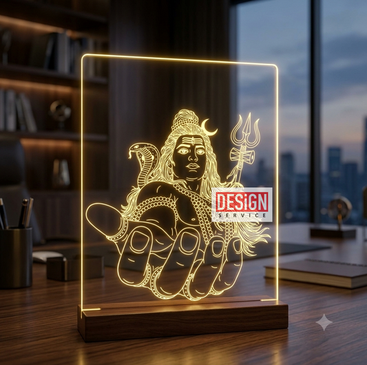 Engraving Design Mahadev