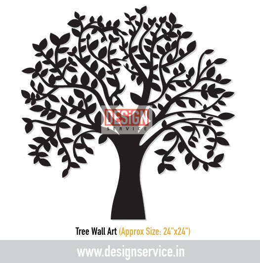 Tree Laser Cutting Design