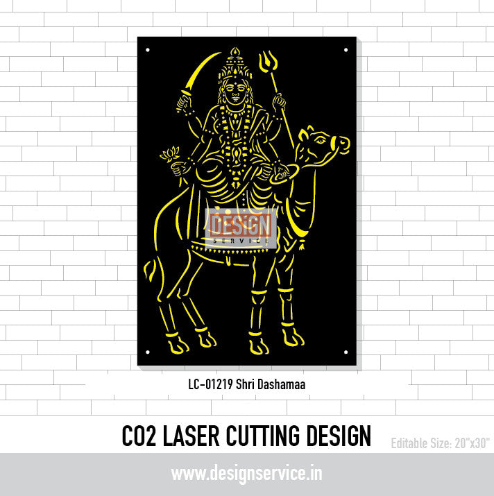 Shri Dashamaa Laser Cutting Design