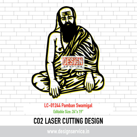 Laser Cutting Design Pamban Swamigal