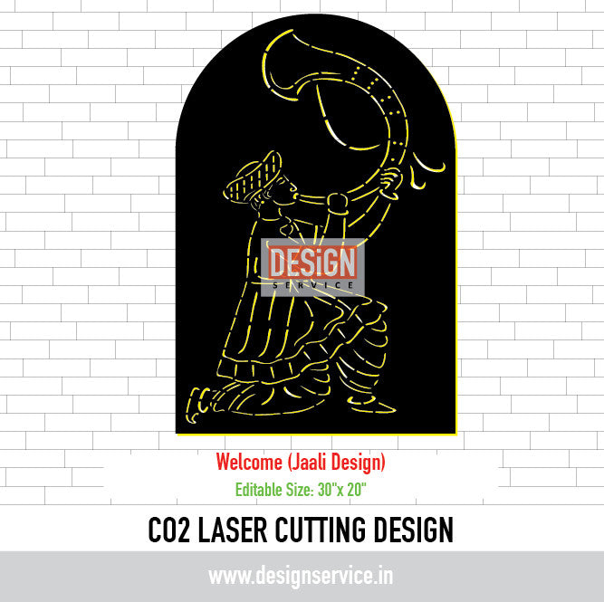 Laser Cutting Design Welcome