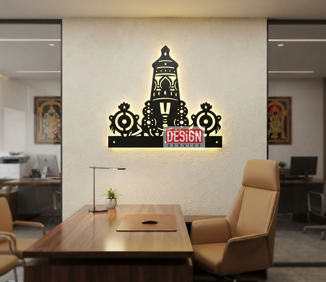 Laser Cutting Design Tirupati Balaji