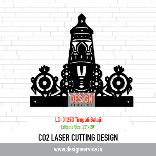 Laser Cutting Design Tirupati Balaji